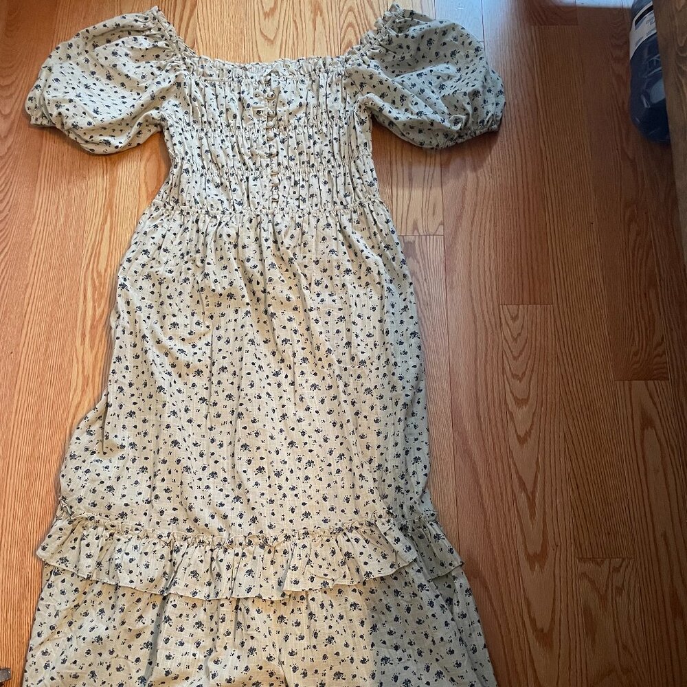 NWT Neuflora Floral Dress SZ XL